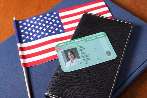 Dream Partner, Life In Usa, Passport Card, Visual Board, Green Cards, 2024 Vision, Top View, Free Photo, Free Photos