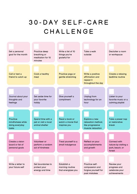 This 30 Day Self-love Challenge can be used as a guide as you continue your journey toward learning to love yourself wholeheartedly so that you can show up as the most authentic you everyday! I hope you enjoy the journal prompts and engage with them as much or as little as you need. 30 Days Of Self Love, 30 Day Journal Challenge, 30 Day Self Love Challenge, 30 Day Self Care Challenge, 30 Day Self Care, Self Love Challenge, Self Care Challenge, Practicing Self Love, Self Care Bullet Journal