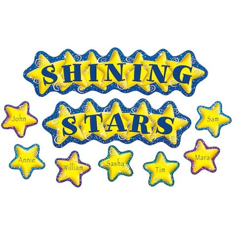 Kindergarten Classroom Setup Ideas, Lds Primary Bulletin Board, Star Classroom Theme, Star Bulletin Boards, Shine Theme, Stars Classroom, Summer Bulletin Boards, Teacher Bulletin Boards, Early Childhood Special Education