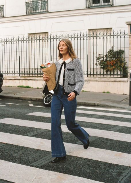 Tweed Jacket Outfit, Romantic Blouses, Party Mode, Boucle Jacket, Copenhagen Fashion Week, Jacket Outfit, 가을 패션, Casual Clothing, Fashion Story