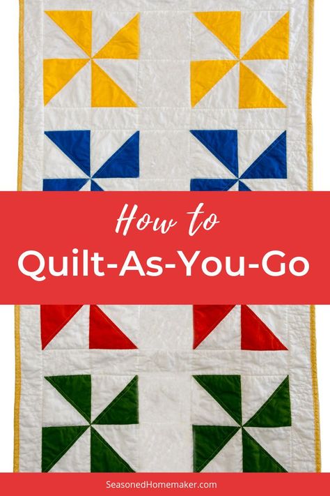 Easy Quilt Tutorials, Easy Quilting Techniques, Learn To Quilt, Quilt Easy, Beginner Quilting Projects, Quilting Methods, Easy Quilting, How To Quilt, Easy Quilt