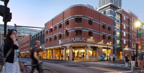 Gallery of Boston Public Market / Architerra - 7 Boston Public Market, Community Market, Visiting Boston, Public Market, Outdoor Market, Secret Rooms, Retail Design Blog, Food Hall, Public Education