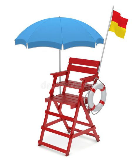 Lifeguard Stands, Lifeguard Chair, Theatre Props, Art Doodles, Infographic Design Inspiration, Background White, Stock Photography Free, Background Illustration, 1st Boy Birthday