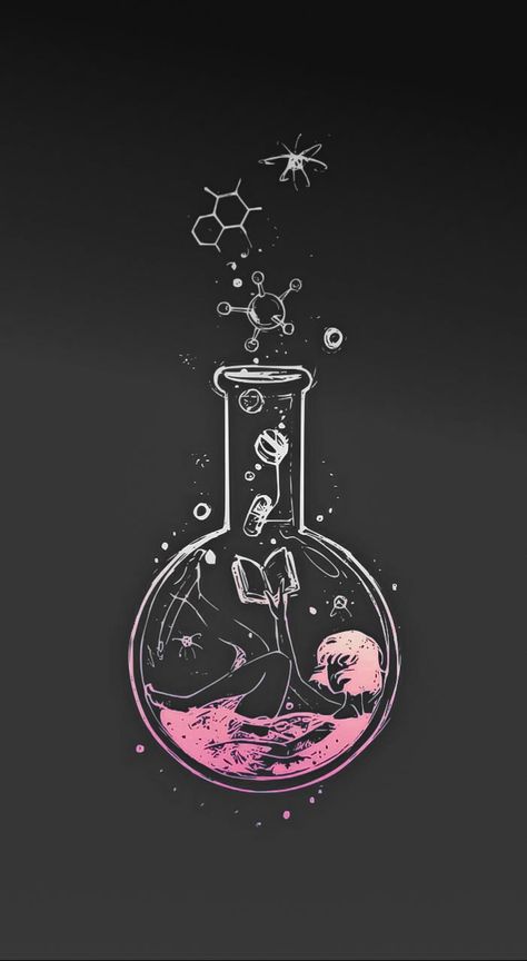 Pharmacy Art, Chemistry Art, Medical Wallpaper, Pharmacy, Chemistry, Bubbles, Medical, Tattoos, Stars