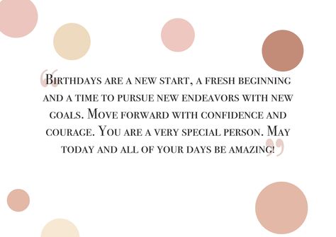 Birthday Celebration Quotes, Fresh Beginnings, Celebration Quotes, New Start, Happy Birthday Quotes, Birthday Quotes, Special Person, New Beginnings, Birthday Celebration