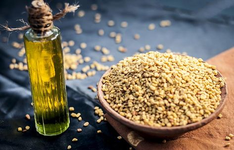 Fenugreek Benefits, Fenugreek Oil, Breast Workout, Fenugreek Seeds, Rose Essential Oil, Homemade Remedies, Hair Growth Oil, Natural Home Remedies, Natural Home