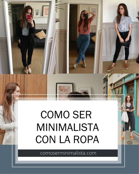 como ser minimalista con la ropa Closet Minimalista, Capsule Wardrobe List, Wardrobe List, Outfit Mujer, Capsule Wardrobe, Bedroom Decor, Models, Closet, Instagram