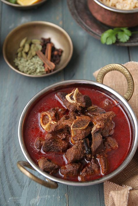 Mutton Dishes Photography, Mutton Rogan Josh Photography, Mutton Curry Photography, Mutton Rogan Josh, Treetop House, Nonveg Recipes, Mutton Dishes, Mutton Recipe, Marathi Culture