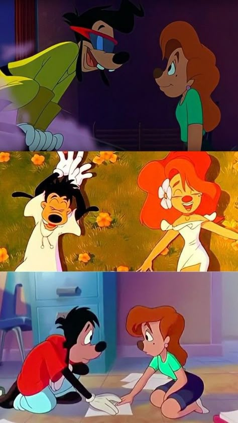 Roxanne Goofy Movie Aesthetic, Max Goofy And Roxanne, Roxanne And Max Goofy Movie, Roxanne Goofy Movie Costumes, Max And Roxanne Wallpaper, Disney Roxanne, Max Y Roxanne, Goofy And Max Disney, Max X Roxanne