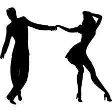 Lifesize Swing Jive Dancing Silhouette Couple Cardboard Cutout Watercolour People, Dancing Couple Silhouette, West Coast Swing Dance, Dancing Silhouette, Music Silhouette, Dance Tattoo, Soldier Silhouette, Cardboard Standup, Dance Silhouette