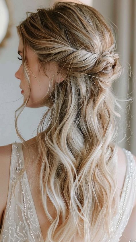 9000+ hair styles, long hair styles, hair color, Trendy and Unique Hairstyle --- Wedding Hair, Girl Hair Woman Beachy Bridal Hair, Beach Wedding Hair Ideas, Oregon Beach Wedding, Bestie Wedding, Destination Wedding Hair, Bride Hair Down, Hair Styles Long Hair, Beach Blonde Hair, Guest Hairstyles