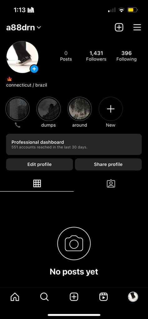 Dark Mode Iphone Layout, Dark Iphone Layout, Dark Ios Layout, Instagram Profile Ideas, Highlight Ig, Profile Ideas, Phone Layout, Phone Inspiration, Iphone Cases Cute