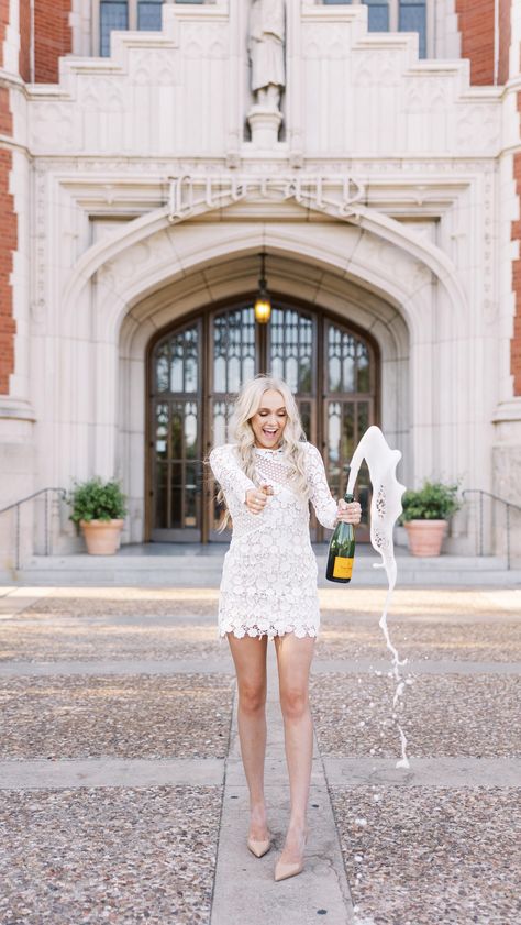 The #1 Secret to Popping the Bubbly at Your Graduation Shoot Graduation Champagne Bottle Picture, Graduation Champagne Picture, Popping Champagne Pictures, Champagne Graduation Picture, Champagne Popping Pictures, Champagne Graduation, Graduation Champagne, Popping Champagne, Graduation Shoot