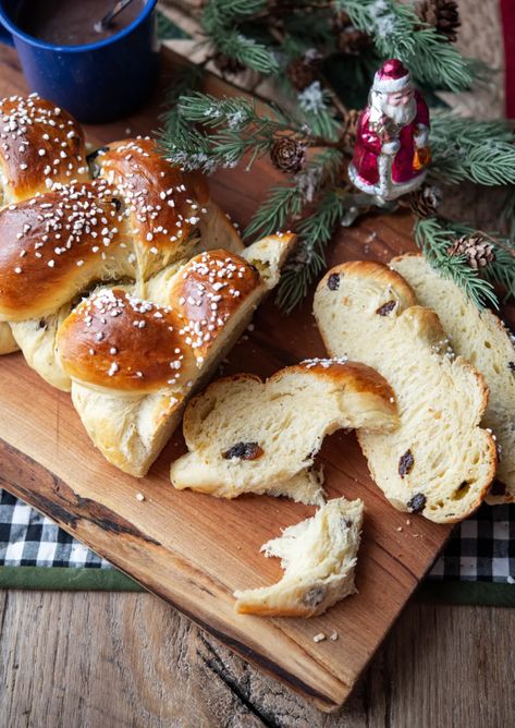 Traditional Finnish Cardamom Bread Recipe (Pulla) | Beyond Kimchee Finnish Pulla Bread Recipe, Pulla Bread Recipe, Finnish Traditions, Pulla Recipe, Scandinavian Bread, Cardamom Bread Recipe, Hygge Dinner, Family Christmas Food, Scandinavian Desserts