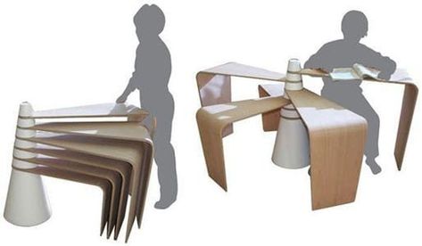 Ergonomic Furniture Design, Multifunctional Furniture Design, Interesting Furniture, Flexible Furniture, Foldable Furniture, Shelter Design, Flat Pack Furniture, Stall Designs, Urban Furniture