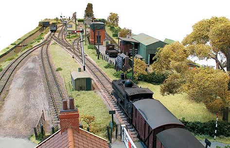 Command Station, Hornby Trains, N Scale Layouts, Model Railway Track Plans, N Scale Trains, Miniature Models, British Railways, Model Railways, Model Train Scenery