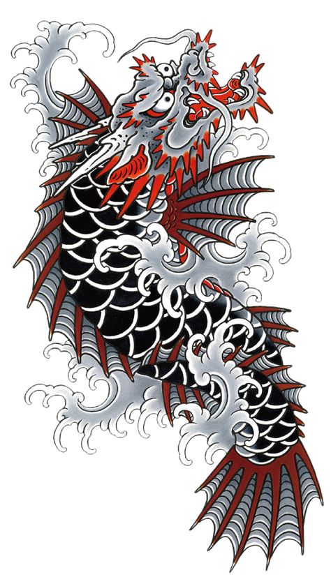 Ichiban Kasuga | Yakuza Wiki | Fandom Dragon Fish Tattoo, Japanese Dragon Tattoo Meaning, Dragon Koi Tattoo Design, Dragon Koi Fish, Koi Dragon Tattoo, Dragon Tattoo Back, Dragon Head Tattoo, Dragon Tattoo Meaning, Tato Ikan Koi