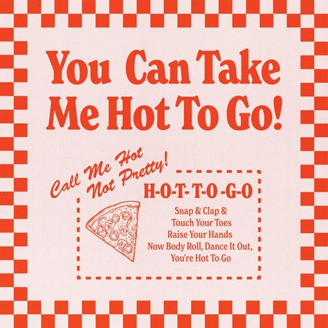 One Design a Day (104/365): HOT TO GO, @chappellroan 🍕❤️ #chappellroan #chappellroantour #chappellroanedit #hottogo #chappellroanmusic | Instagram Chappell Roan Lyrics Wallpaper, Hot To Go Chappell Roan Aesthetic, Hottogo Lyrics, Chappell Roan Quotes, Hot To Go, Chappell Roan Hot To Go, Chappel Roan Aesthetic, Hot To Go Chappell Roan, Chappel Roan Poster