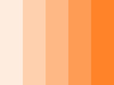 Mlp Redesigns, Orange Paint Colors, Orange Palette, Orange Color Schemes, Orange Color Palettes, Tangerine Color, Color Schemes Colour Palettes, Orange Paint, Jesse James