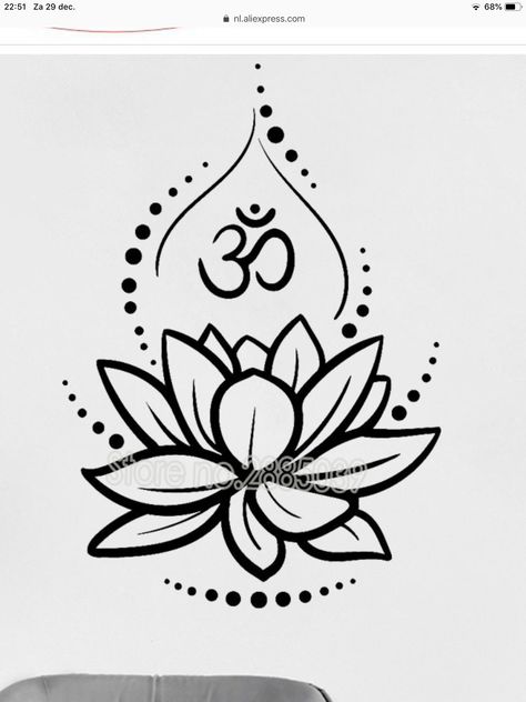 Ohm Tattoo Women, Draw Lotus Flower, Om Lotus Tattoo, Ohm Tattoo, Small Symbol Tattoos, Trishul Tattoo Designs, Lamp Tattoo, Om Tattoo Design, Chakra Tattoo