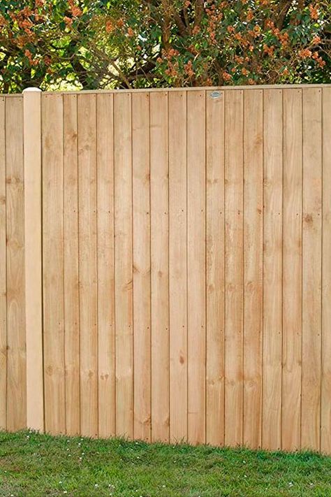 Vertical Wood Fence, Wooden Fence Panels, Wood Fence Design, House Gate Design, Outdoor Gardens Design, Backyard Fences, Wooden Fence, Wood Fence, Garden Fencing