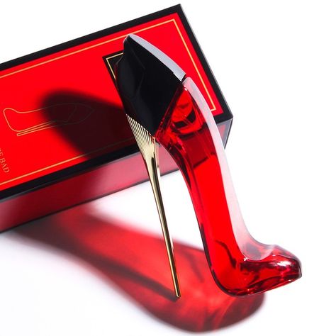 High Heel Perfume 40ml Tempting Bad Girl Eau Perfume😍 Perfume Red, Good Girl Perfume, Girl Perfume, Very Good Girls, Girls High Heels, Flower Fragrance, Deodorant Spray, Floral Spray, Rose Scented Products