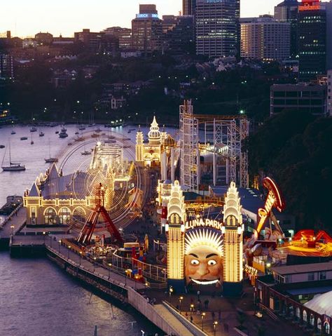 Sydney Harbour Start your life together with the best of both worlds. Celebrate between beautifully restored heritage buildings, elegant new venues and an uninterrupted view to Circular Quay. Luna Park Sydney, North Sydney, Australia Trip, Sydney City, Luna Park, Parc D'attraction, Harbour Bridge, Sydney Harbour, Free Entry