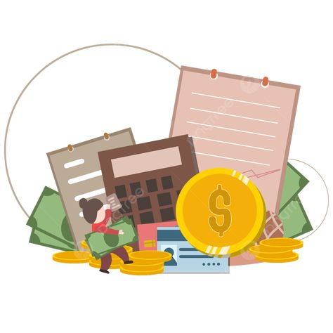 Financial Planning Pictures, Financial Illustration, Transparent Clipart, Children Images, Budget Planning, Png Vector, Budget Planner, Financial Planning, Clipart Images