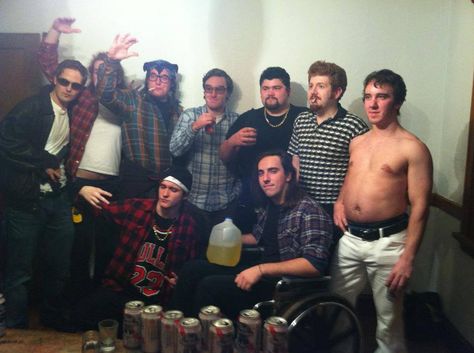 Trailer Park Boys group costume Ricky And Lucy Costume Trailer Park Boys, Trailer Park Boys Costume, Costume Party Themes, Lucy Costume, Trash Bash, Halloween Desktop Wallpaper, Epic Costumes, Cute Couples Costumes, Bubble Boy