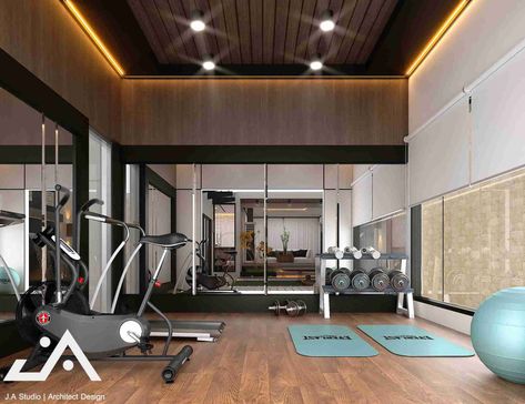 Project: Interior Residence - Medan Desain Ruang Gym Rumah Modern J.a Arsitek Studio Medan, Architect & Interior design, desain interior dan arsitekektur sejak 2016 di medan, menangani perencanaan desain bangunan serta interior rumah. 📞 Info dan pemesanan desain: WhatsApp: 085213749995 🌐 Website: jarsitek.pro 💞 Follow kami: @j.a.arsitekmedan 🕒 24/7 Service 📝 Free Survey 🔄 Free Revisi ✅ Bergaransi Wujudkan rumah impian Anda bersama J.a Arsitek Studio Medan! #bangunrumah #desainrumah #de... Gym Design Interior Modern, Design Interior Modern, Architect Interior Design, Gym Design Interior, Gym Design, Interior Modern, Modern Interior, Instagram Profile, Gym