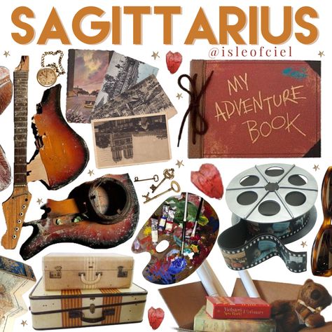 Saggitarius Moodboard, Sagittarius Mood Board, Crazy Life, Adventure Book, Mood Boards, Mood Board, Playing Cards