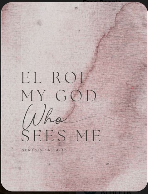 El Roi The God Who Sees Me Wallpaper, Vintage Christian Aesthetic, El Roi Wallpaper, El Roi The God Who Sees Me, God Who Sees Me, God Who Sees, Christian Backgrounds, Quotes God, Prayer Scriptures