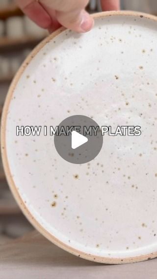 Pottery Dinner Plates, Throwing Plates On The Wheel, Ceramic Plates Diy, Wheel Pottery, Diy Chargers, Clay Plates, Plates Diy, Diy Oils, Glaze Ceramics