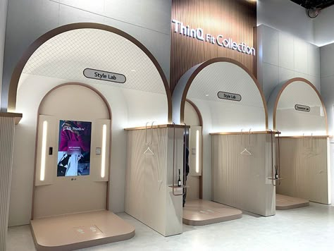 LG's ThinQ technology showcases the virtue of artificial intelligence in fashion and food at CES 2020 Bridal Boutique Interior, Future Electronics, Atelier Design, Design Studio Workspace, Investor Relations, Lg Electronics, Exhibition Space, Current News, Deep Learning