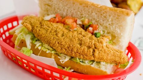 The 12 Absolute Best Fish Sandwiches In The US Whitefish Salad, Fish Sandwiches, Deep Fried Fish, Salmon Sandwich, Food Truck Festival, Fast Food Places, Fish Sandwich, Southern Dishes, Tuna Melts