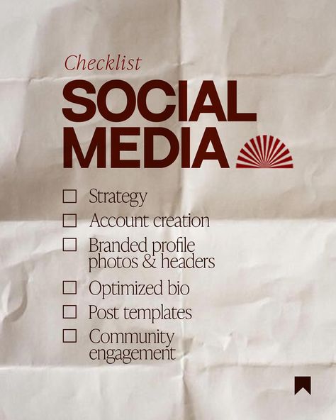 Tax season is upon us and your biz is due for an AUDIT. 🔎 Are you ready? 👀 Save these checklists to come back to build a strong & solid brand foundation ✔️ Branding is one of the most important aspects of starting a business. It can seem overwhelming but having these elements in place sets you up for LONGTERM growth & success. 📈 🫡 Drive recognition 🫡 Create connection 🫡 Build loyalty Inquire today on our website or DM to chat about checking off your business list 📌 #marketingtipsforbus... Tax Season, Community Engagement, Social Media Strategies, Post Templates, Starting A Business, Creative Studio, Foundation, Creative Design, Social Media