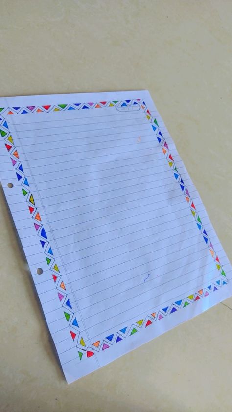 Maths Chart Border Ideas, Paint Border Design, Doodle Border Designs For Projects, Maths Assignment Border Design, Borders For Chart, Maths Border Design, A4 Sheet Border Design Simple, Border Design For Chart Paper, Colorful Borders Design For Project