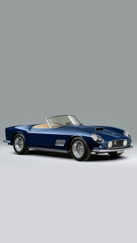 Ferrari 250 Gt California, 250 Gt California, Old Vintage Cars, Ferrari 250, Classic Sports Cars, Automotive Photography, Super Luxury Cars, Car Sketch, Classy Cars