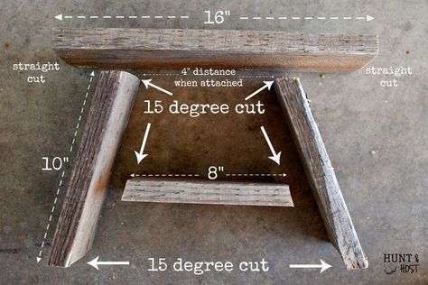 Mexican Train, درج السلم, Diy Stool, Dekor Diy, Free Woodworking Plans, Scrap Wood Projects, Diy Holz, Diy Bench, Game Table