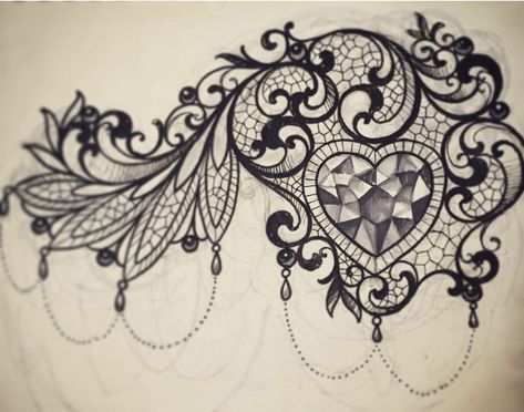 Lace Flower Tattoos, Lace Shoulder Tattoo, Acanthus Scroll, Black Lace Tattoo, Lace Ornaments, Lower Leg Tattoos, Mandala Tattoo Sleeve, Lace Tattoo Design, Animal Tattoo Ideas