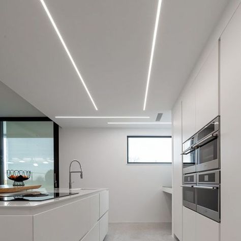 Kitchen Ceiling Design, Blitz Design, Kitchen Lighting Design, Bedroom Color Combination, Interior Ceiling Design, House Ceiling Design, Ceiling Design Living Room, Ceiling Design Modern, Kitchen Design Modern White