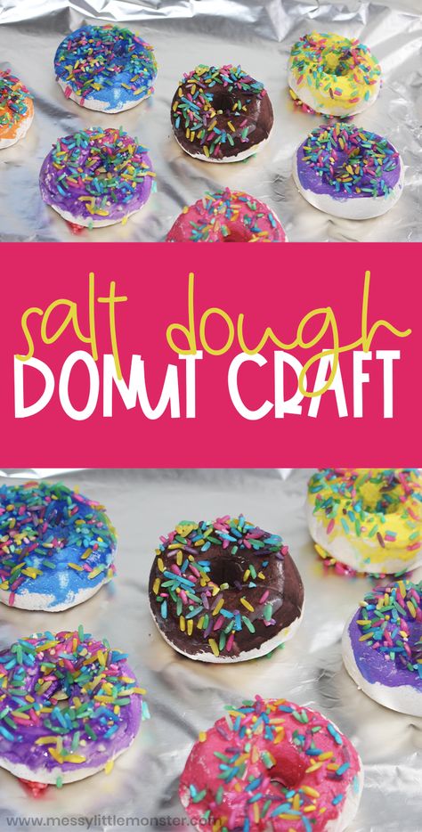 Breakfast Crafts Preschool, Food Prymids Craft, Donut Craft Ideas, Donut Crafts For Preschoolers, Preschool Cookie Craft, Candyland Crafts For Preschoolers, D Is For Donut Craft, Donut Crafts For Toddlers, Donut Sensory Bin