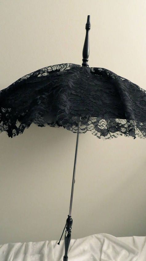 Goth Parasol, Victorian Parasol, Fancy Picnic, Black Parasol, The Glass Scientists, Fancy Umbrella, Black Butler Cosplay, Steampunk Couture, Parasol Umbrella