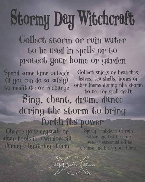 Rain Spell, Witchcraft Spells For Beginners, Water Witch, Spells For Beginners, Witch Rituals, Wiccan Magic, Elemental Magic, Magic Spell Book, Eclectic Witch