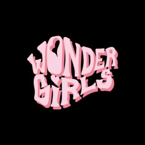 Wonder Girls Kpop, Wonder Girl Kpop, Girl Symbol, Kpop Group Names, Kpop Logo, Savage Wallpapers, Group Names Ideas, Group Names, Kutek Disney