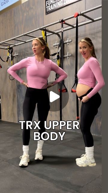 Jordan Arcila (Edwards) on Instagram: "On the go?! Try this quick TRX workout that will fire up your entire upper body and core 😀✨ #trx #upperbodyworkout #fitness #reels #pregnant #fyp" Trx Upper Body Workout, Trx Workouts, Upper Body Workout, Trx, Upper Body, The Go, Jordan, Health, On Instagram