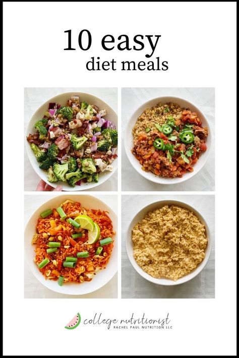 The College Nutritionist, College Nutritionist Meal Plan, Rachel Paul Recipes, Dr Rachel Paul Recipes, College Nutritionist Recipes, Nutritionist Meals, High Protein Foods Recipes, 1 Week Meal Plan, Protein Foods Recipes