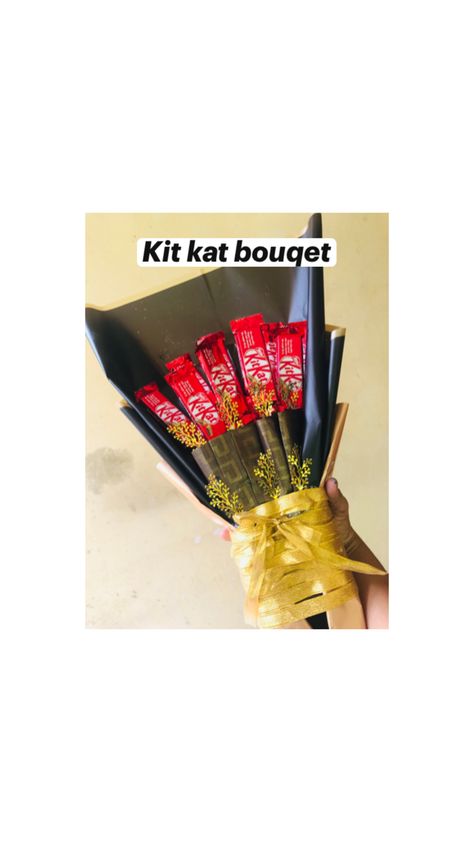 Chocolate bouquet Kit Kat Bouquet, Kit Kat