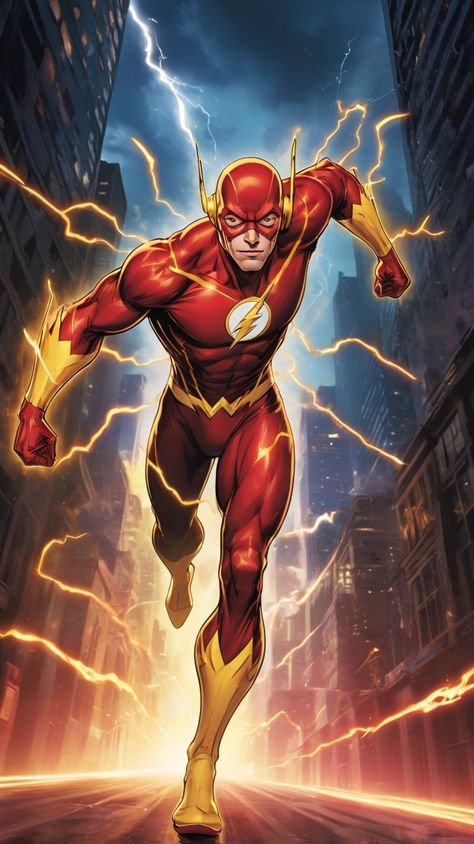 DC COMIC Speedster Superhero, The Flash Dc Comics, Flash Marvel, Dc Wallpaper, Flash Superhero, Flash Dc Comics, Superhero Cartoon, Comics Characters, Superhero Villains