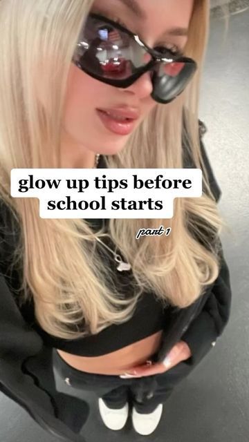 Tips Before School Starts, Glow Up Tips Before School, Glow Up Guide, Beauty Tips With Honey, Beginner Skin Care Routine, Before School Starts, Face Routine, Simple Makeup Tips, School Starts